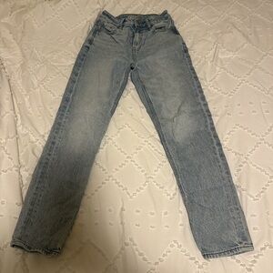 AE Light Blue Straight Jeans